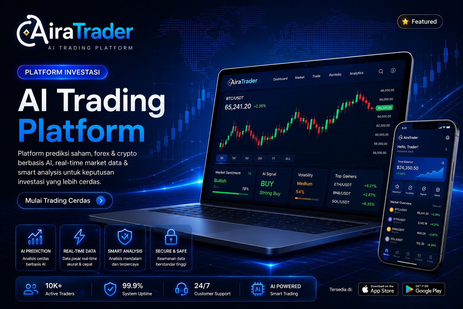 AiraTrader — Smart Trading For Smart Future